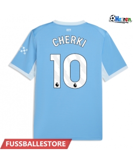 Günstige Manchester City Rayan Cherki #10 Heimtrikot 2026-27 Kurzarm